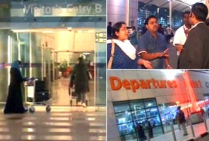 Dense fog disrupts flight operations at the IGI airport