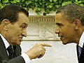 Obama sharply questions Mubarak pledge
