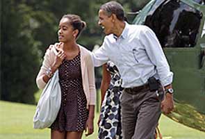 Catch of the Day: 'God,have that skirt get longer', prays Obama