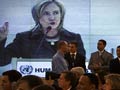Gaddafi must surrender power now, says Hillary Clinton