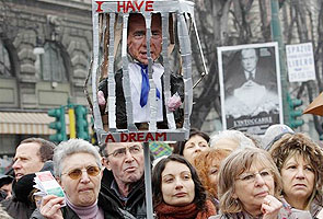 Women hold nationwide anti-Berlusconi protests, say 'Italy is not a brothel'