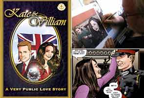 Soon, a comic book on Kate-William romance
