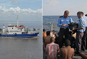 61 pirates caught by Indian Navy brought to Mumbai