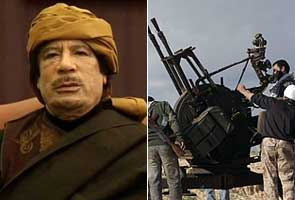 Gaddafi forces attack rebel stronghold in West