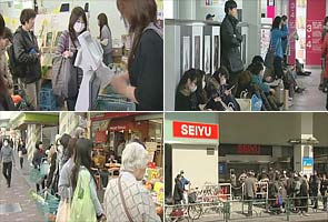 Tokyo residents suffer shortage of supplies