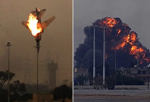 Libyan rebels shoot down warplane over Benghazi