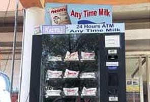 Now, get milk out of an ATM in Pune