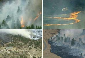 Wildfire engulfs 1,600 acres in Denver