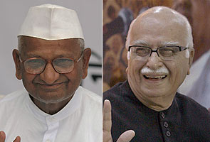 Full text of Advani's blog on Anna Hazare