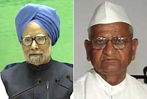 Anna Hazare's 5-point letter to PM