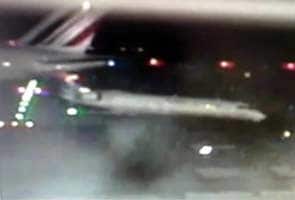 Watch: Two planes collide at JFK
