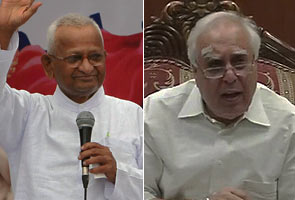 Sibal refutes Hazare's charges