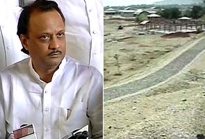 Ajit Pawar, wife in land row