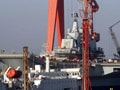 Chinese aircraft carrier may be near completion