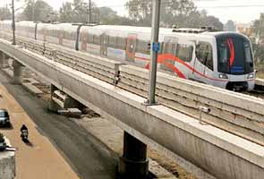In Delhi, airport metro line is now on sale