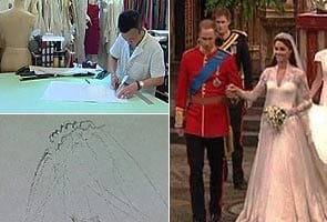 Rush on for affordable copies of royal wedding dress