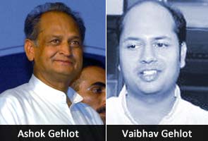 Big rewards for companies that hired Ashok Gehlot's son 