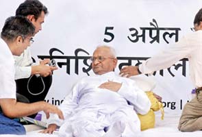 Over 40,000 supporters for Hazare on Facebook
