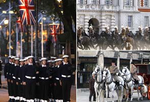 Royal wedding: Dress rehearsal on London streets