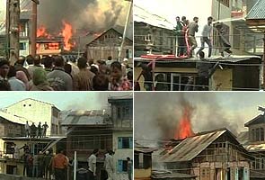 Major fire breaks out in Srinagar, several houses gutted