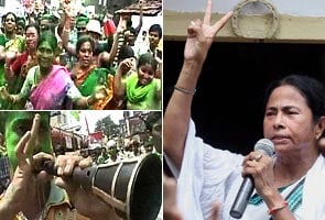 At Mamata's house, celebration begins