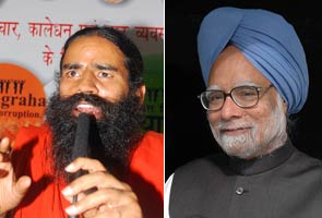 PM Manmohan Singh appeals to Baba Ramdev to call off his fast