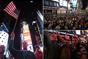 Osama bin Laden dead: Near World Trade Centre site, raised fists and cheers