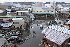 Quake shifted Japan; towns now flood at high tide