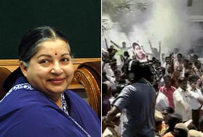 Jayalalithaa's political course in Tamil Nadu