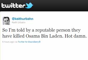 How the bin Laden announcement leaked out