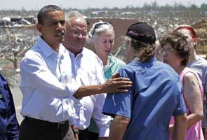 US: Obama tours tornado ravaged areas