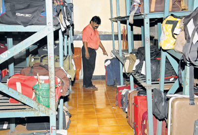 Do unclaimed bags in cloakroom hold a treasure?