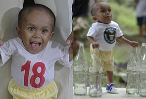 Meet Junrey, the world's shortest man