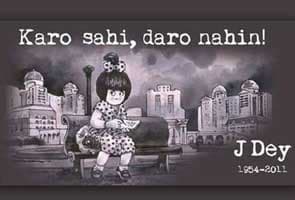 Amul ad pays tribute to J Dey