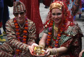 Nepal hosts Asia's first public lesbian wedding