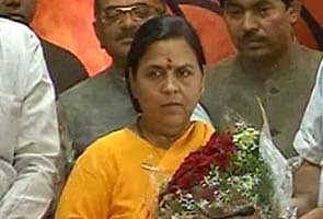 Uma Bharti to stage first sit-in as BJP leader on Saturday