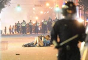 The Vancouver riot kiss