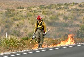 Hundreds evacuated as wildfire rages in Southern Arizona