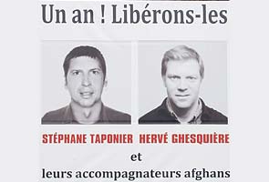 French journalists freed in Afghanistan after 16 months 