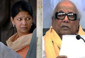 Kanimozhi suffering, has blisters, says Karunanidhi