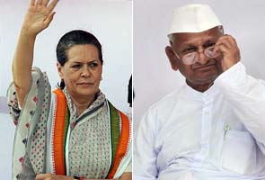 Sonia Gandhi replies to Anna Hazare's letter