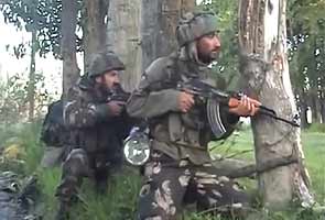 Three militants gunned down by security forces in Sopore