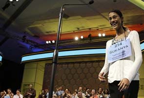 Indian girl aces 'cymotrichous' to win Spelling Bee 