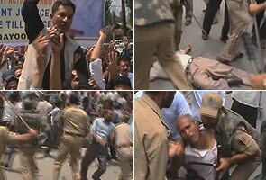 Clashes in Kashmir: Employees demand better service conditions Clashes in Kashmir: Employees demand better service conditions