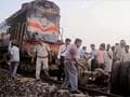 Uttar Pradesh: Train collides with bus carrying marriage party, over 30 killed