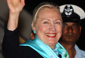 Hillary Clinton arrives in India for strategic dialogue