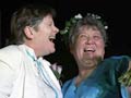 Midnight vows make NY largest gay-marriage state