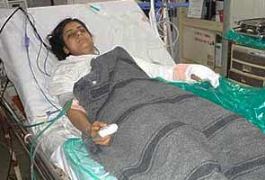 Because of Dadar blast, her arm may be amputated