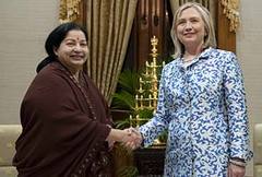 'Clinton, Jayalalitha discuss current situation in Sri Lanka'