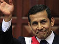 Ollanta Humala sworn in as Peru president